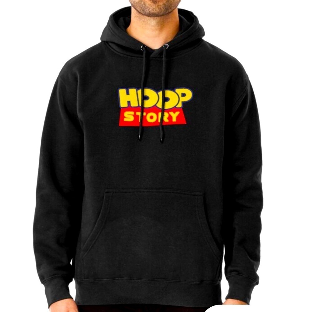 Hoop Story hoodie black Pull over Large